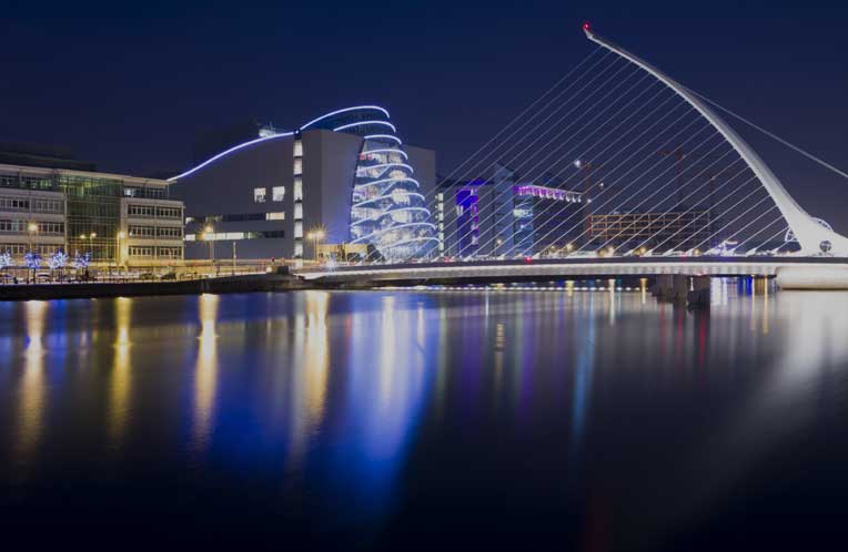 Photo of Beckett Bridge Dublin